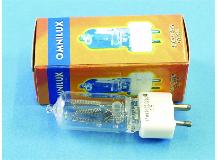 Omnilux A1 230V/500W GY-9.5 75h